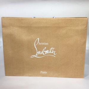 Christian Louboutin Paper Shopping Bag.